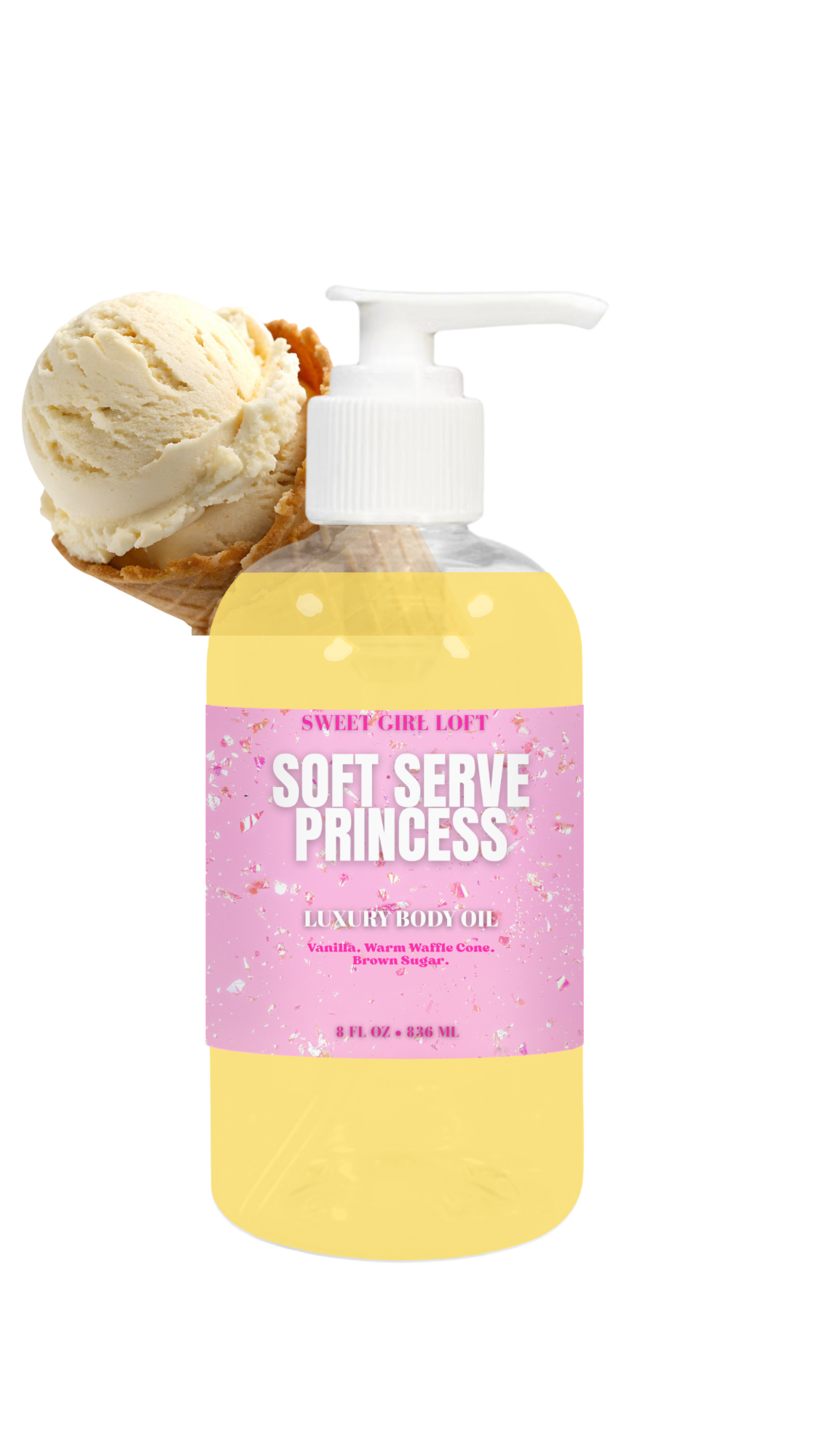 Soft Serve Princess Body Oil