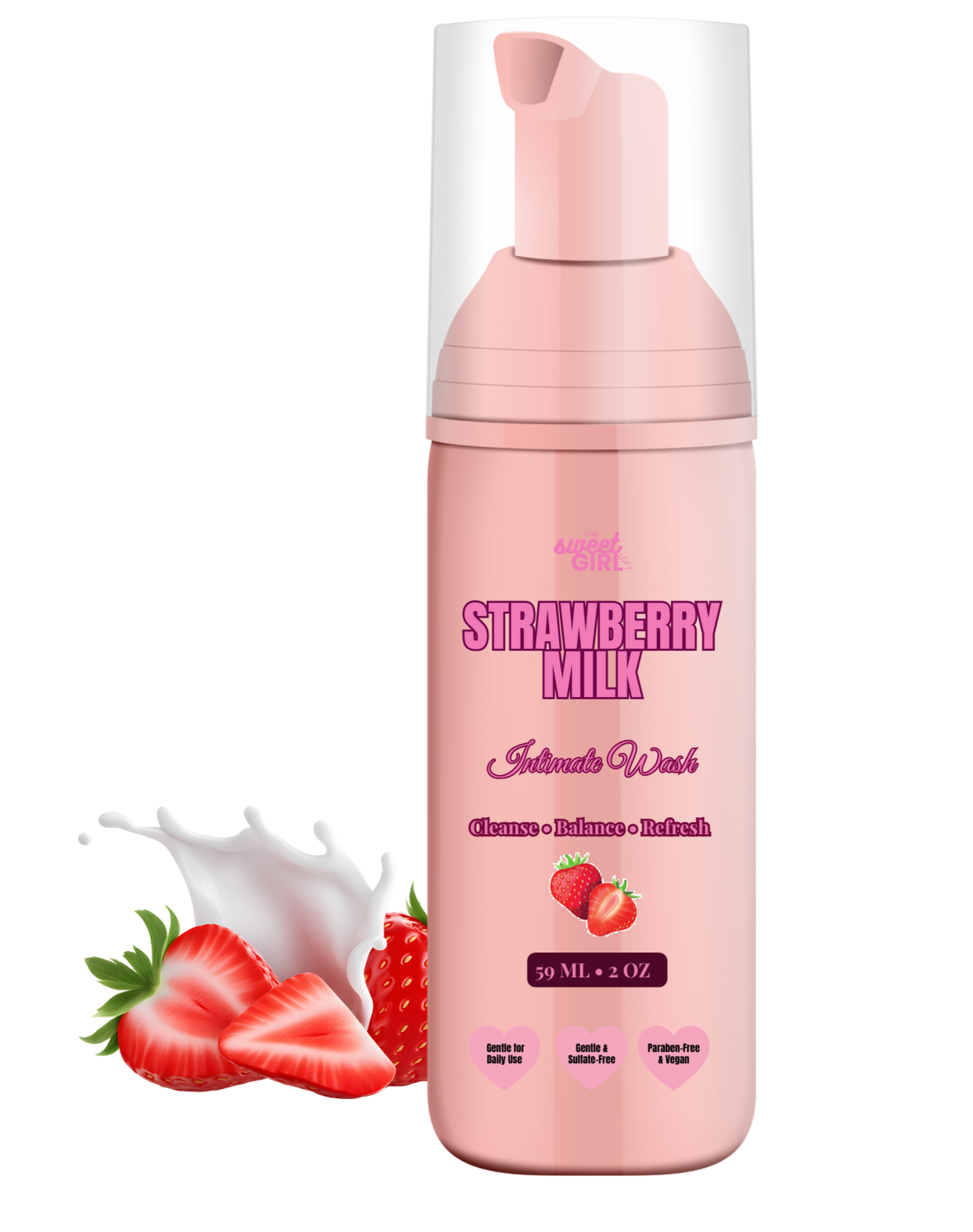 Strawberry Milk Intimate Wash