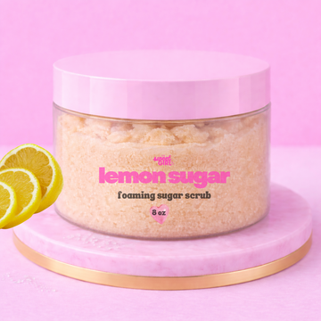 Lemon Sugar Foaming Sugar Scrub