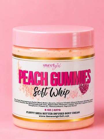 Peach Gummies Soft Whip