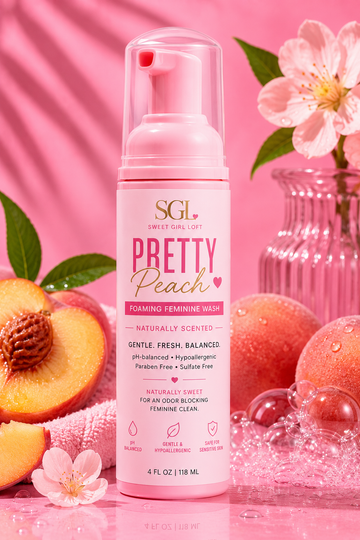 Pretty Peach Foam Feminine Wash