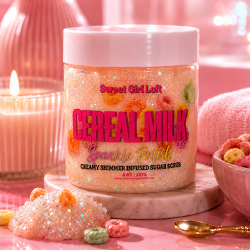 Cereal Milk Sparkle Polish