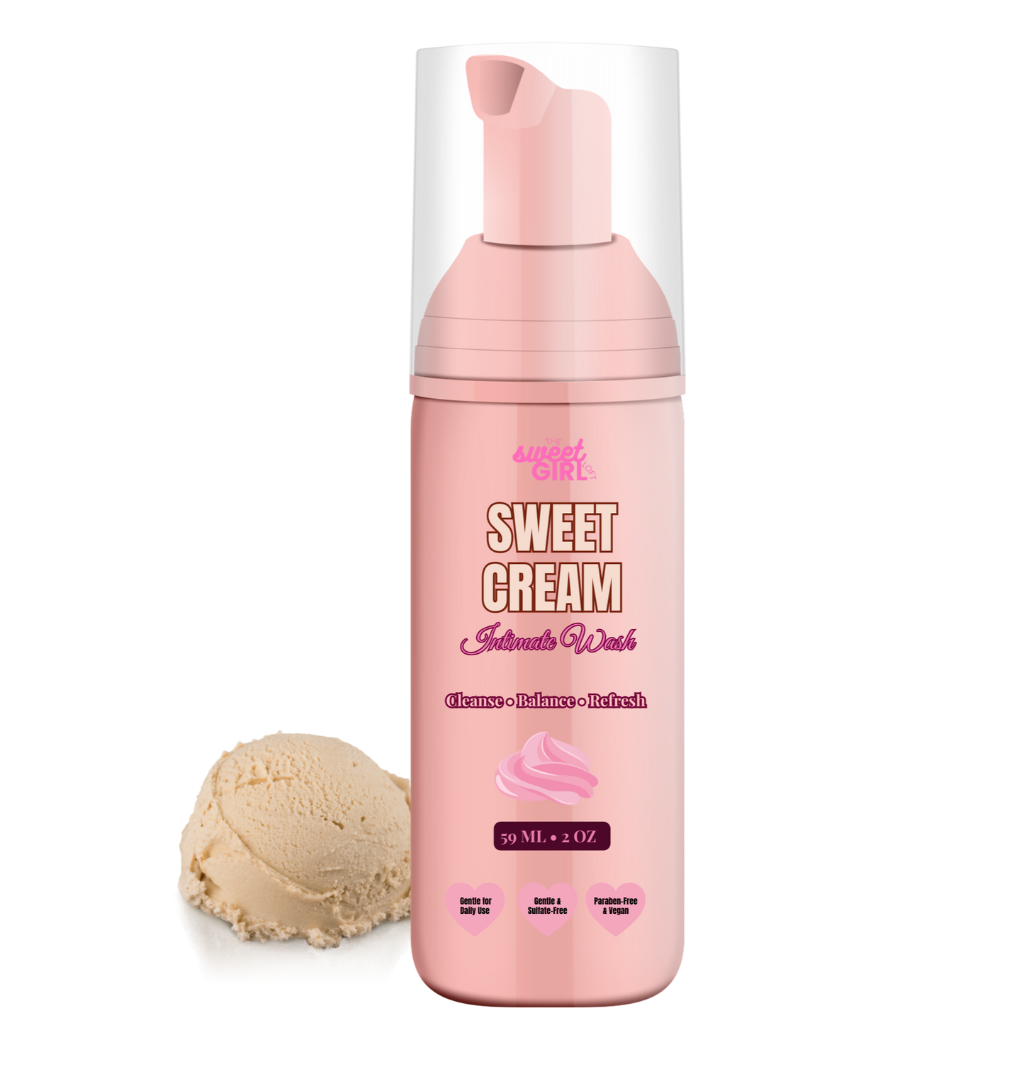 Sweet Cream Intimate Wash