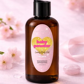 Baby Powder Body Oil