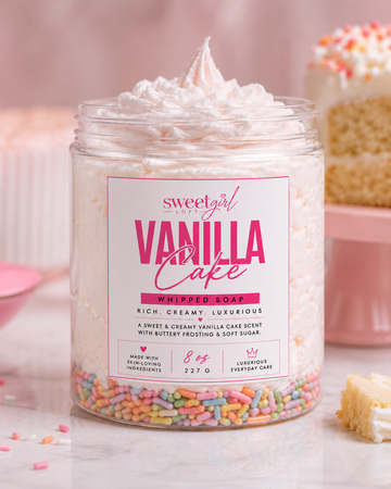 Vanilla Cake Whipped Soap